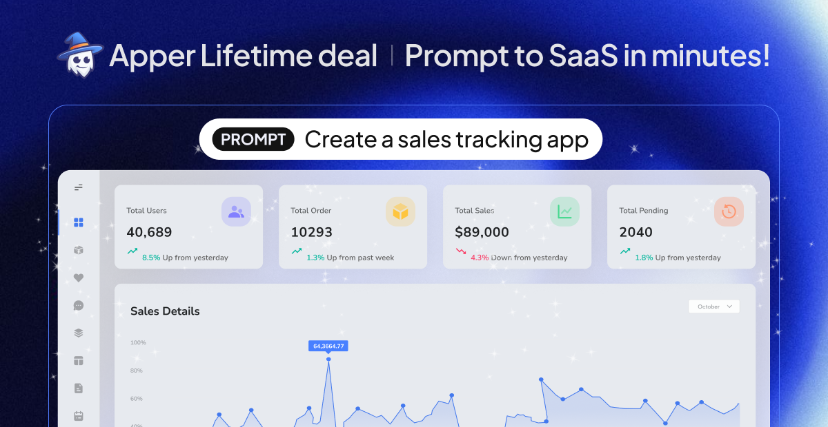 Apper - AI App Builder | Create Custom Business Apps Without Code
